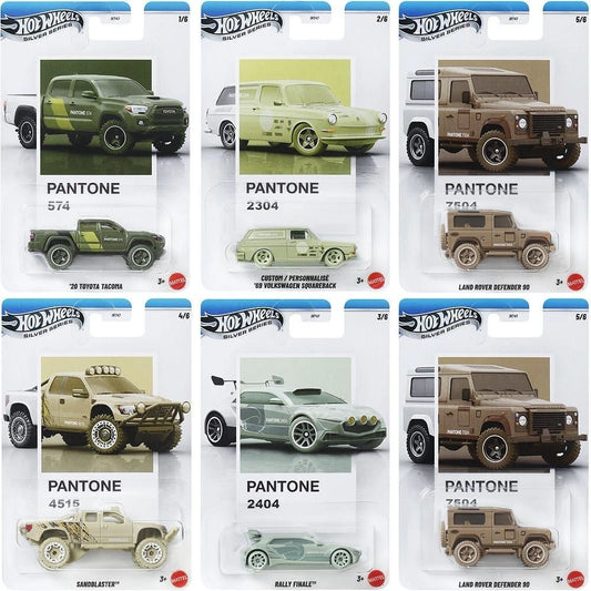 HOT WHEELS PANTONE MIX 2 SET